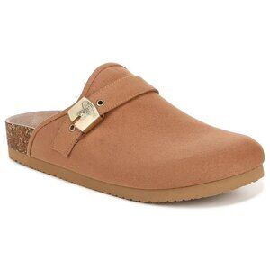 Dr. Scholl's Shoes Womens Louis Iconic Faux Suede Slip On Clogs - Size 10M, NWOB